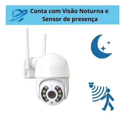 Cámara Ip Externa Impermeable Con Tarjeta De Memoria Sd