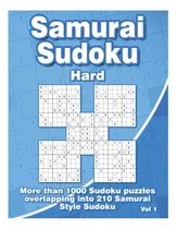 Comprar Libro: Samurai Sudoku Difícil: Libro Avanzado De Sudoku Para