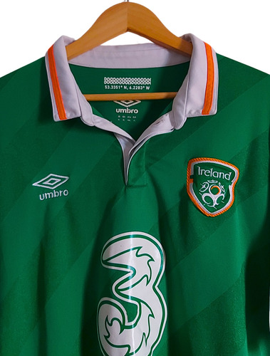 Camisa Original Seleção Irlanda 2016 - Uniforme Titular (Usado)