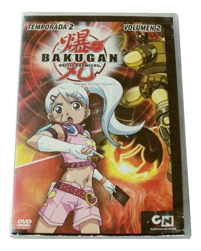 Bakugan Volumen 2 Temporada 2 Dvd Disco Warner Mexico 2010