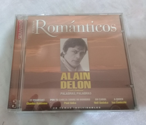 Cd Alain Delon Eternos Romanticos  