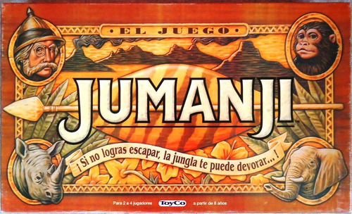 Imagen 1 de 5 de Jumanji La Jungla Original Juego De Mesa Educando
