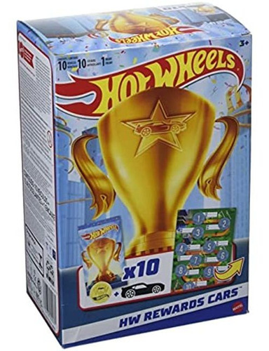 Hot Wheels Hw Rewards Cars - Paquete De 10 Unidades De Vehí