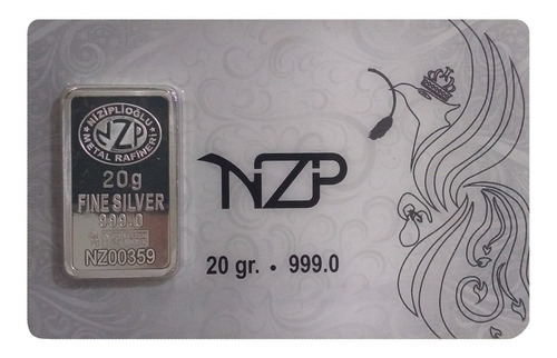 Nzp 20 Gr Lingote De Plata 999 - Estambul