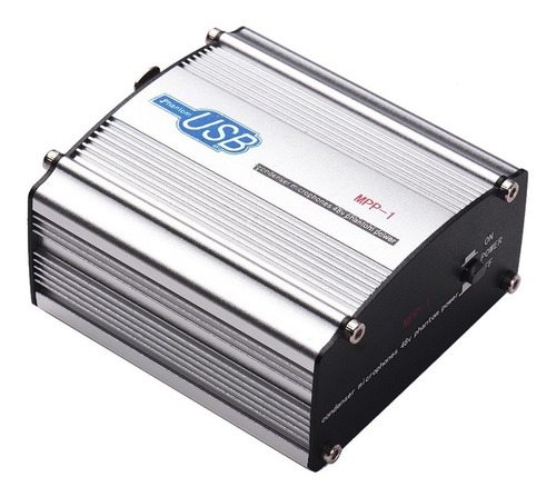 48v Phantom Power Supply Box For Condenser Microphone Studio
