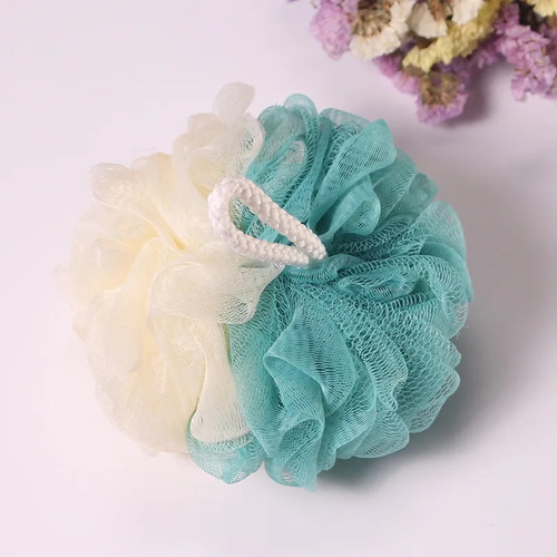 3 Pcs Large Bi-colour Shower Balls Colourful Pe Soft