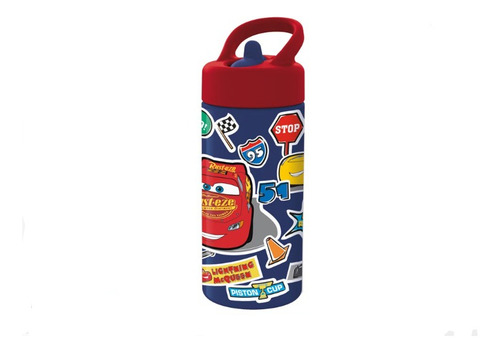 Cars Botella 410 Ml Playground Slipper Color Azul
