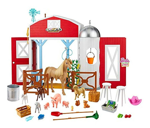 Juego De Barbie Gjb66 Sweet Orchard Farm