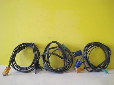 Lot Of 3 Awm 20276 E81280-d Computer Cables 80c 30v Vw-1 Llh