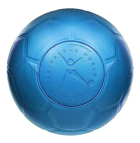 Balón De Fútbol One World Play - Indestructible Y No Tóxico