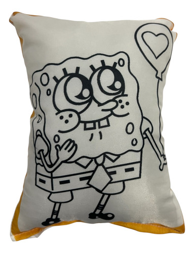Souvenir Bob Esponja Para Pintar 20x14 X 20 U