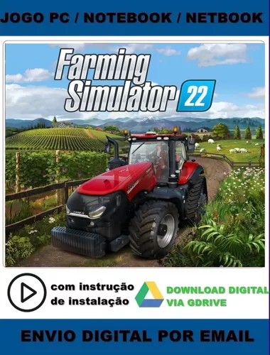 Farming Simulator 22 - Pc Mídia Digital - Escorrega o Preço