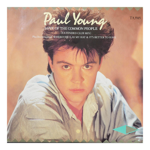 Paul Young - Love Of The Common People | 12'' Maxi Single Vi