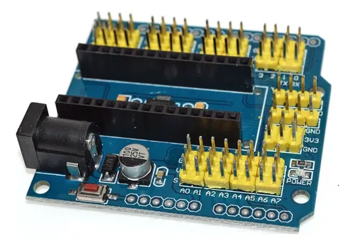 Shield De Expansión Con Borneras Para Arduino Nano