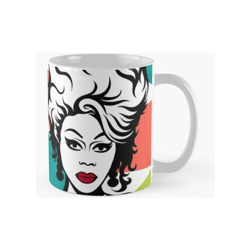 Taza Arte Pop De Rupaul Calidad Premium