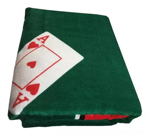 Toalha De Mesa Redonda P/ Jogos Cartas Poker Truco Baralho