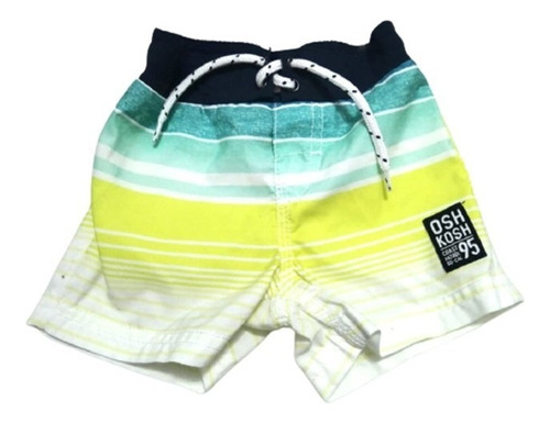 Traje De Baño Short Malla Oshkosh Niño Nene Bebe