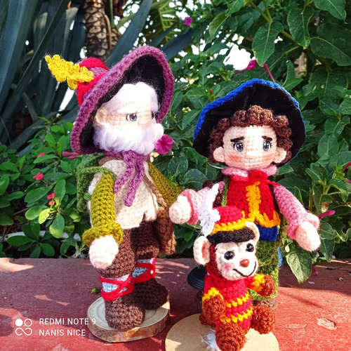 Remi Y Vitalis Set De Coleccion Amigurumi Hecho A Mano