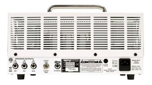 Cabeçote Guitarra Orange Dt30 H Dual Terror 30w Valvulado Cor Branco 127/220V