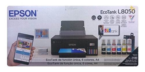 Impresora Epson Ecotank L8050 Calidad Fotográfica 3 En 1
