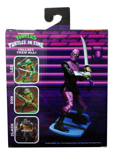Neca Tortugas Ninja Turtles In Time Foot Soldier Original