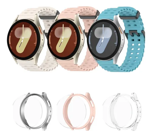 comprar 3 Correas Y Cases Para Samsung Galaxy Watch 7 6 Fe 6 Classic