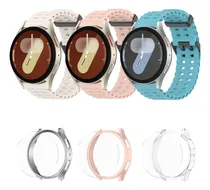 Comprar 3 Correas Y Cases Para Samsung Galaxy Watch 7 6 Fe 6 Classic