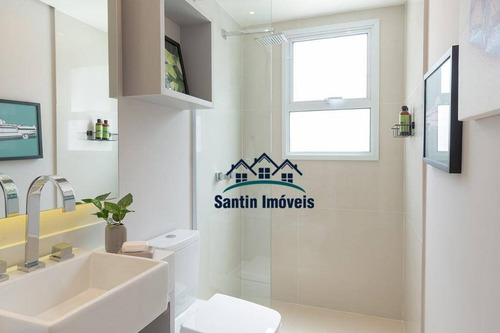 Imagem 20 de 27 de Apartamento Com 2 Dormitórios(01 Suíte) Varanda Grill,lazer Completo,vaga À Venda, 63 M² Por R$ 466.000 - Centro - Santo André/sp - Ap1542