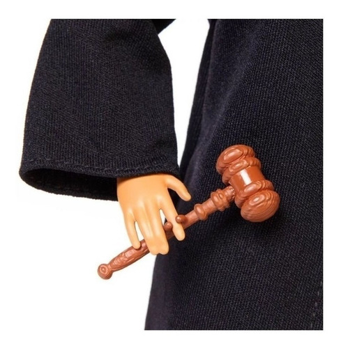Imagem 3 de 7 de Barbie Profissões - Juíza Cabelo Castanho Curto Ms Sj