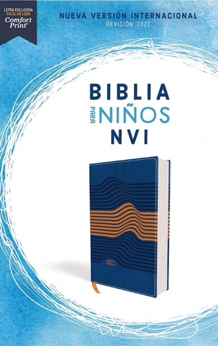 Biblia Nvi 2022 Niños Leathersoft Azul Comfort Print