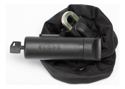 Candado Bici Cadena 900 G Elops Color Negro