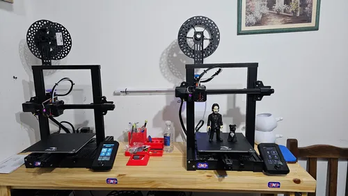 Impresora 3d Creality Ender-3 V2 Neo Autolevel Color Negro (Usado)