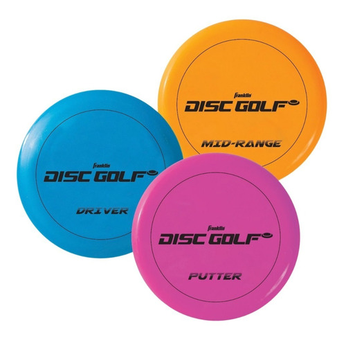 Discos De Lanzamiento Franklin Sports Disc Golf Set // Bamo