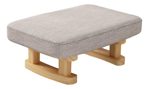 Aplicable A Taburete Acolchado Para Pies, Silla Rectangular