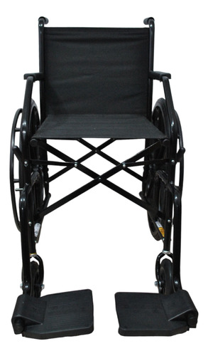Cadeira De Rodas Cds 101 Preta Roda Com Pneus Maciços