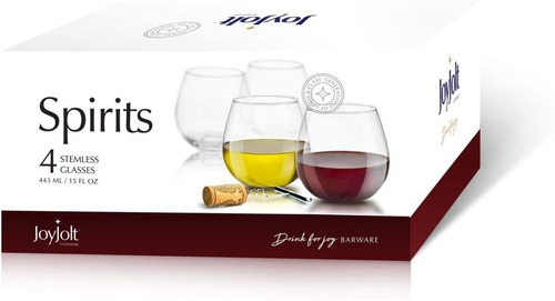 Copas De Vino Sin Tallo