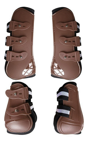 Botas Protectoras De Neopreno Delantero + Trasero Marrón Xl