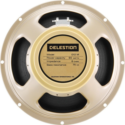 Celestion G12m Creamback Parlante Para Guitarra Made In Uk Color Cream