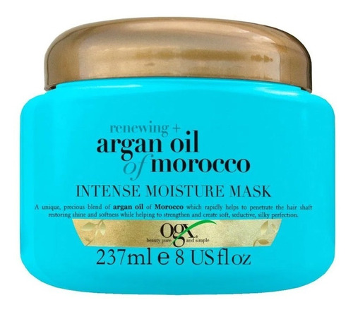 Ogx Máscara Capilar Intense Argan Oil Of Morocco X 237 Ml