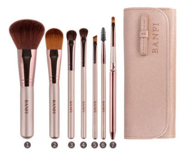 Set De Brochas De Maquillaje, Brochas Para Sombras De Ojos,