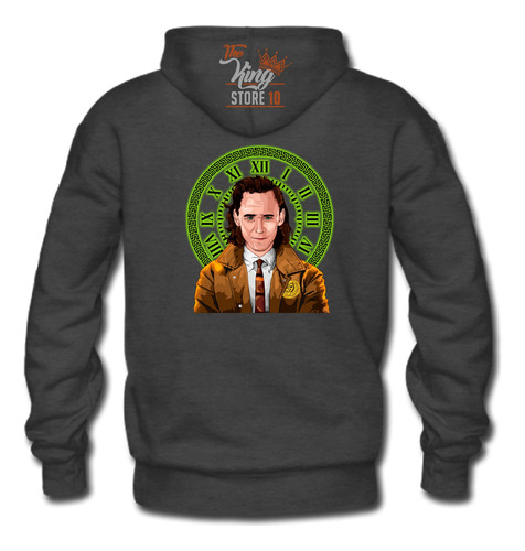 Poleron Con Cierre, Loki, Dios Del Engaño, Marvel, Comics, Serie, Fans, Xxxl