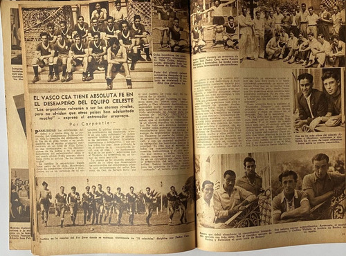Mundo Uruguayo N°1184 Campeonato Sudamericano Vasco Cea 1942 (Usado)