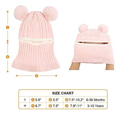 Gorro De Punto Para Bebé De Invierno, Bufanda Para Niños, Ni