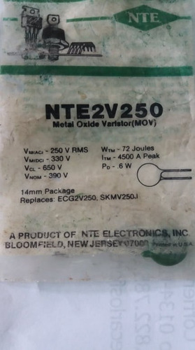 Varistor Nte2v250