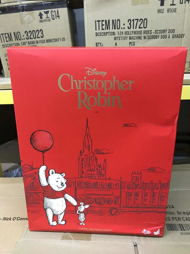 Winnie Pooh & Piglet 1/6 Hot Toys Disney Christopher Robin