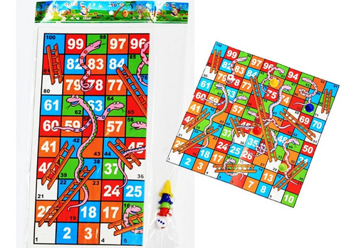 40 Serpientes Y Escaleras Juego De Mesa Juguete Piñata Bolo
