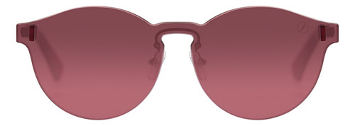 Óculos De Sol Feminino 5mm Clássico Redondo Vinho Chilli Bea