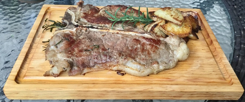 Kit 10 Platos Tabla Para Picar O Servir Carne, Quesos 19*35
