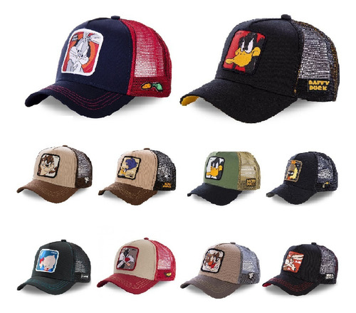 Gorra Con Visera Dibujos Animado Lote Al Por Mayor 10 Piezas