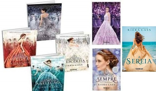 Coleção A Seleção + A Sereia - 7 Livros - Kiera Cass